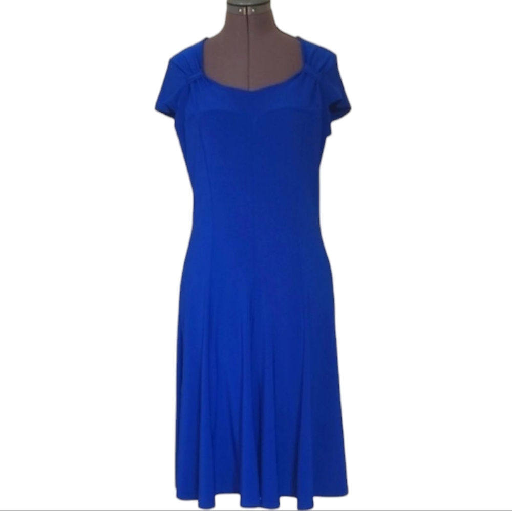Elegant Blue Women's Dress